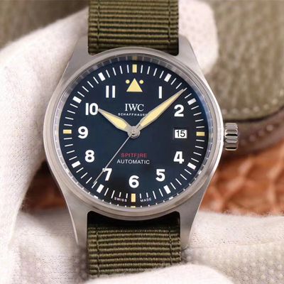 Replica IWC Pilot Spitfire IW326801 1:1 Best Edition Black Dial - DEEPREPS