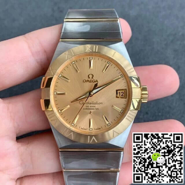Replica Omega Constellation 123.20.38.21.08.001 1:1 Best Edition Champagne Dial - DEEPREPS