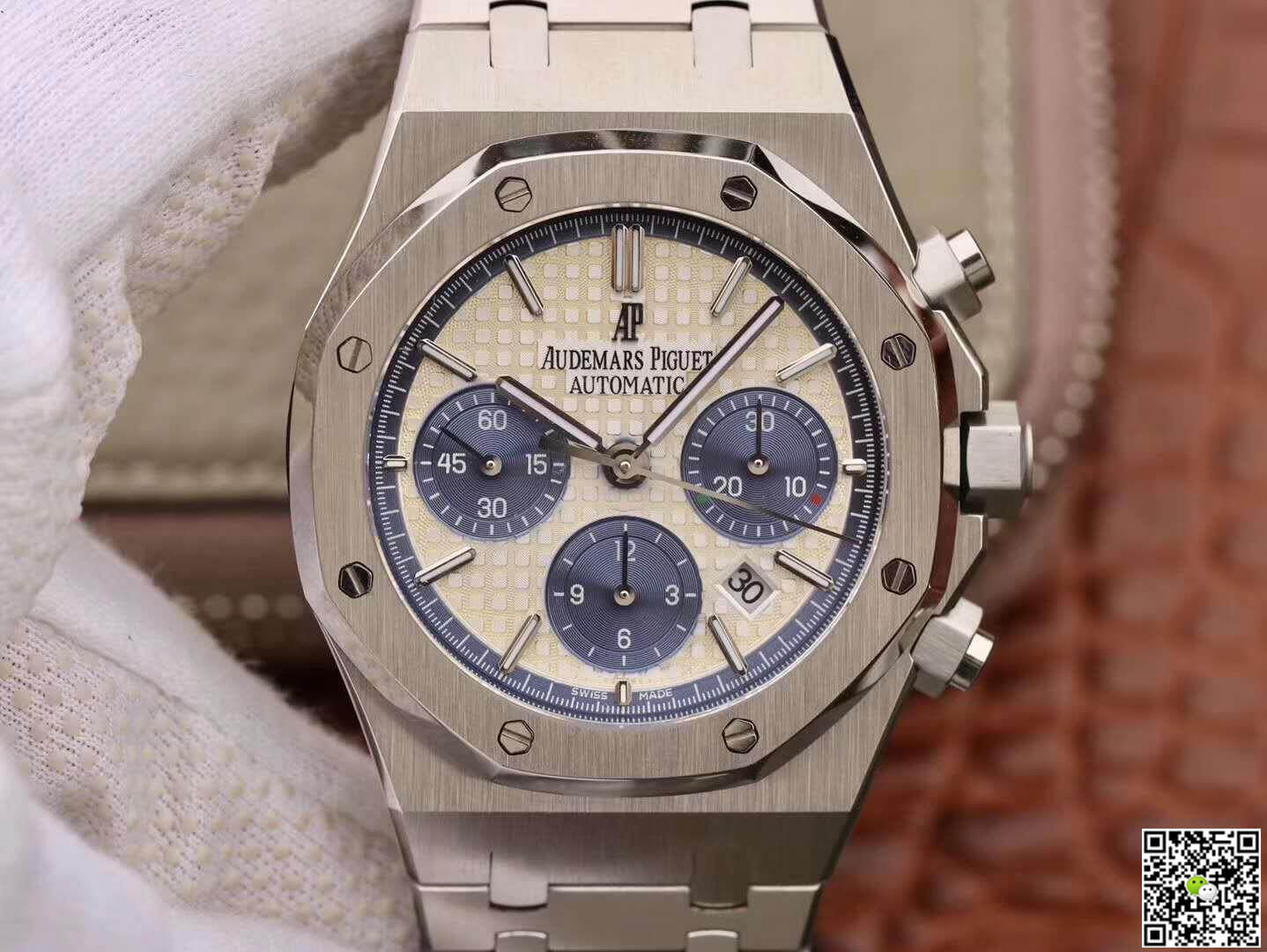 Replica Audemars Piguet Royal Oak Chronograph 26331ST.OO.1220ST 1:1 Best Edition White Dial - DEEPREPS