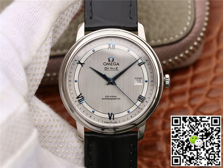 Replica Omega De Ville 424.13.40.20.02.003 1:1 Best Edition Silver Dial - DEEPREPS