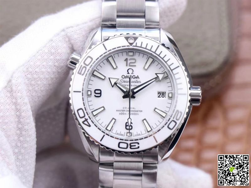 Replica Omega Seamaster 215.30.40.20.04.001 Planet Ocean 600M 1:1 Best Edition White Dial - DEEPREPS