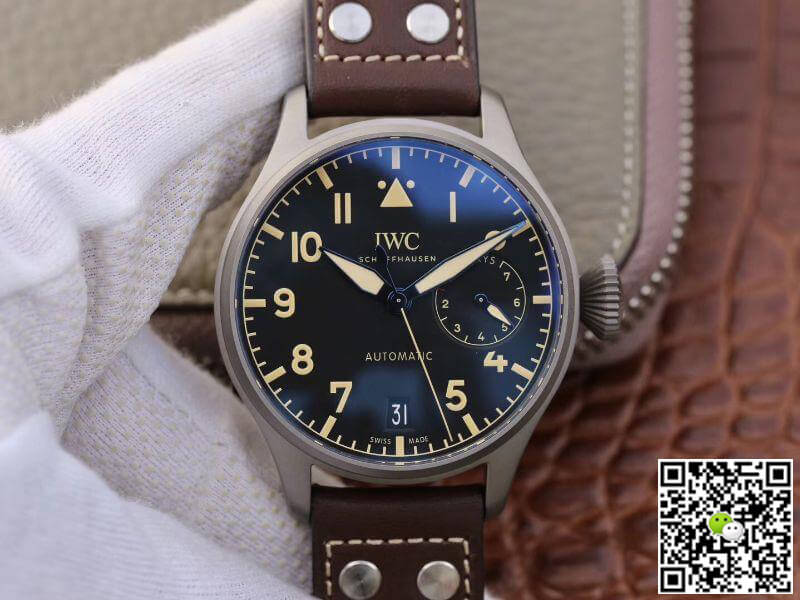 Replica IWC Big Pilot IW501004 1:1 Best Edition Black Dial - DEEPREPS