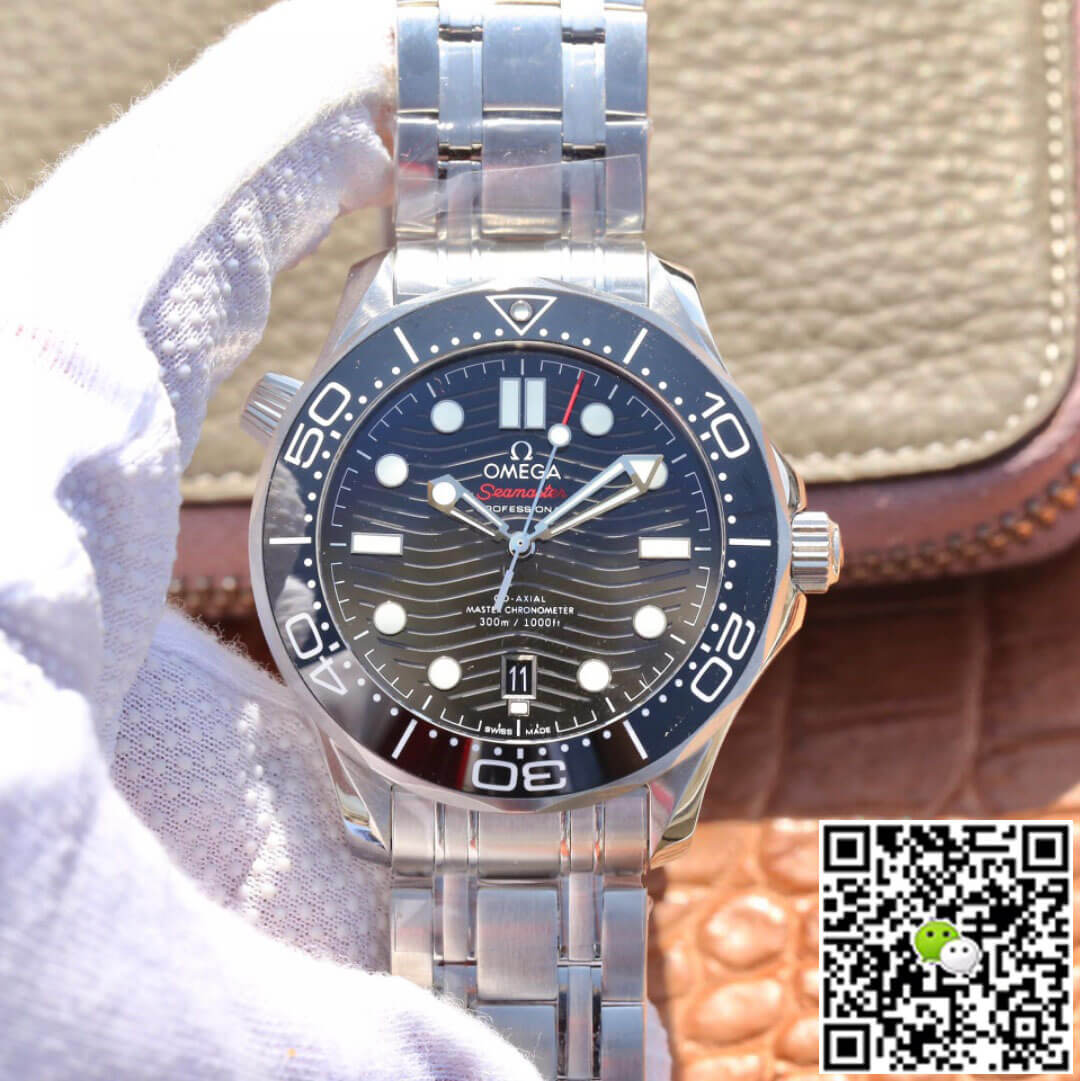 Replica Omega Seamaster Diver 300M 210.30.42.20.01.001 1:1 Best Edition Black Dial - DEEPREPS