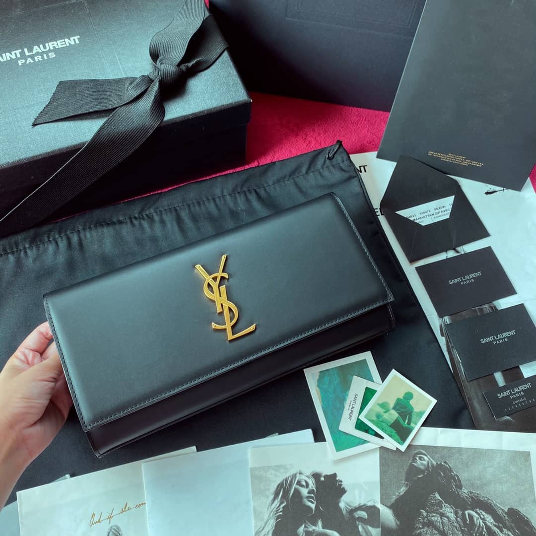 YSL Clutch Replica Kate Smooth Leather - DEEPREPS