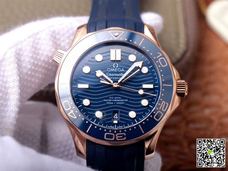 Replica Omega Seamaster 210.62.42.20.03.001 1:1 Best Edition Blue Dial - DEEPREPS
