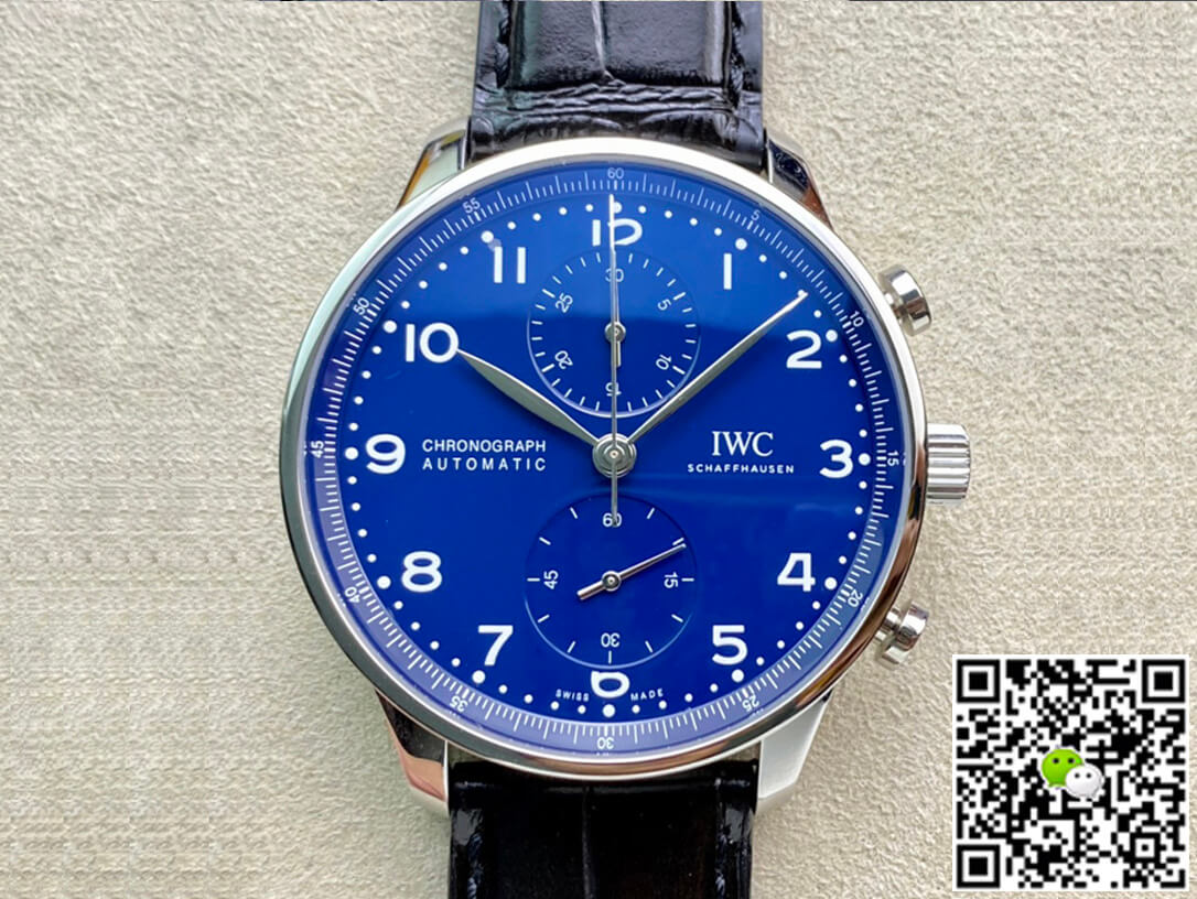 Replica IWC Portugieser IW371601 1:1 Best Edition Blue Dial - DEEPREPS