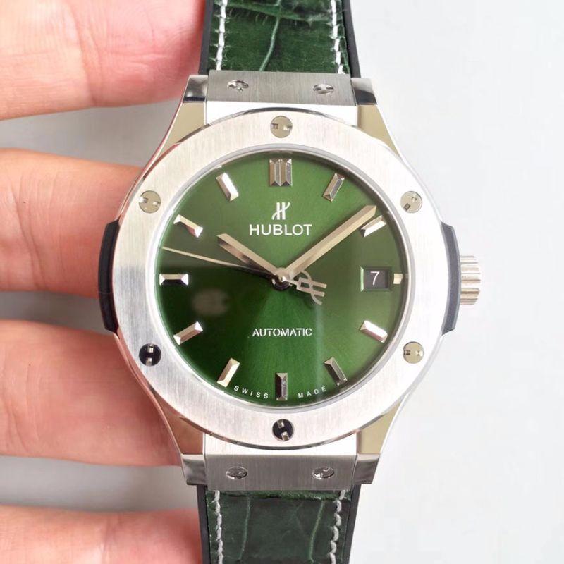 Replica Hublot Classic Fusion 511.NX.8970.LR Mechanical Watches 1:1 Best Edition Green Dial - DEEPREPS