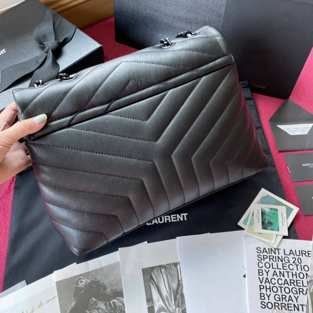 YSL Loulou Medium Quilted “Y” Leather Replica Bag - DEEPREPS