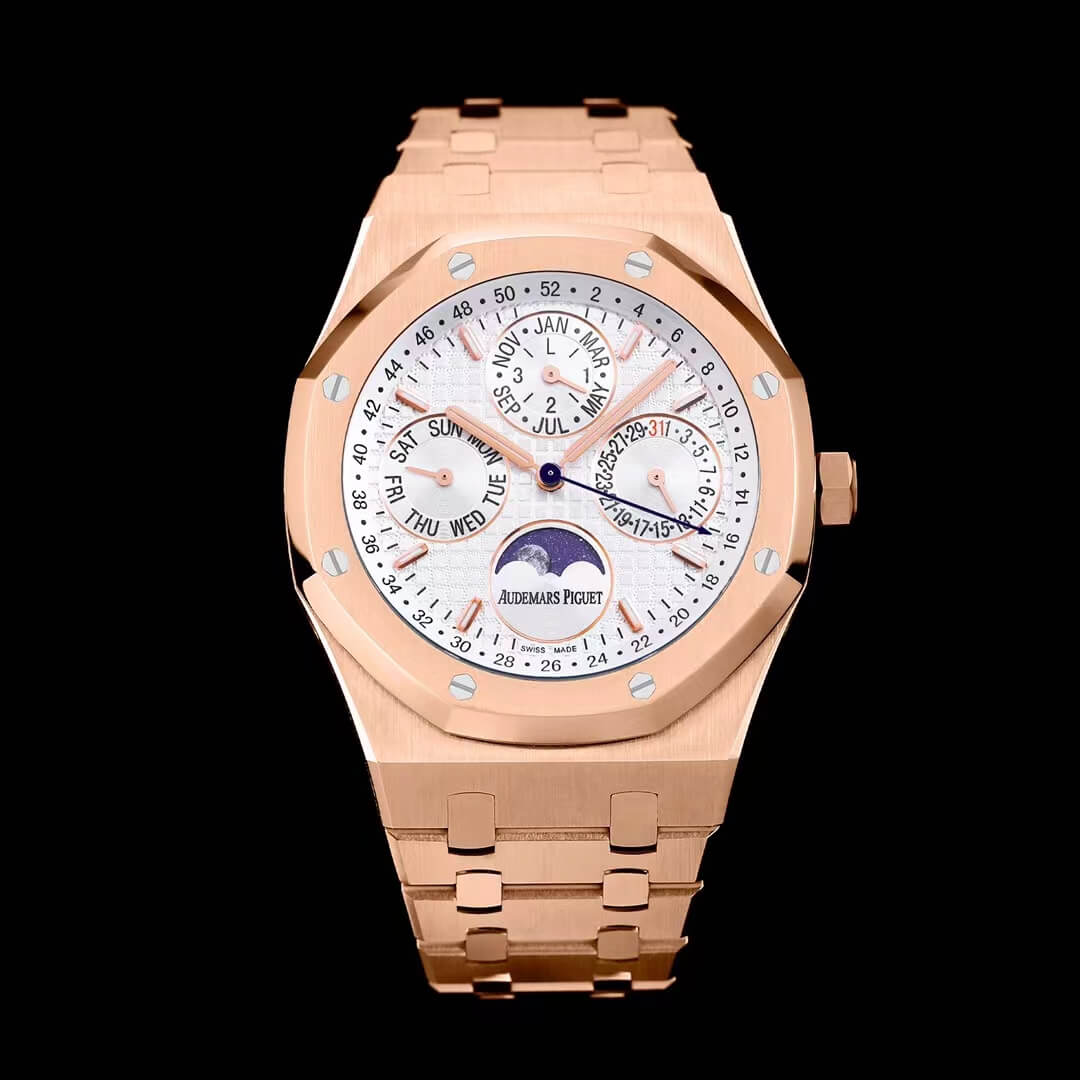 Replica Audemars Piguet Royal Oak 26574OR.OO.1220OR.01 1:1 Best Edition White Dial - DEEPREPS