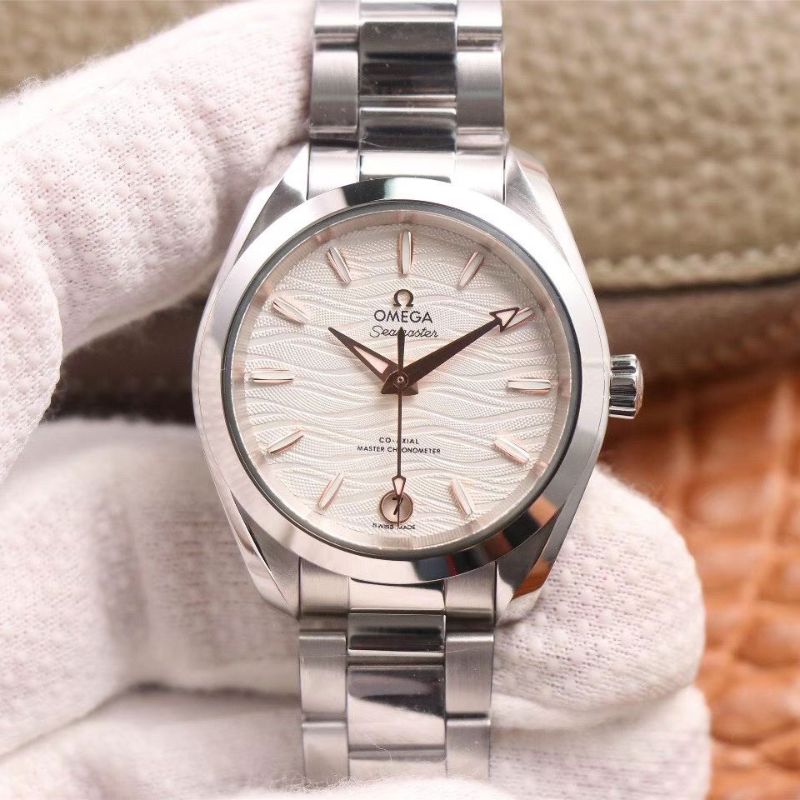 Replica Omega Seamaster 220.10.38.20.02.002 Aqua Terra 150M 1:1 Best Edition White dial - DEEPREPS