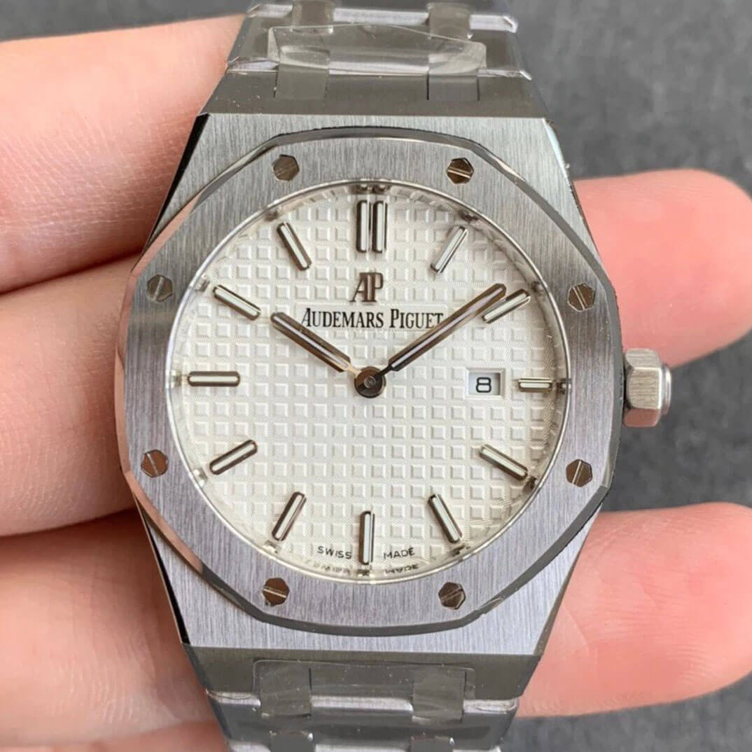 Replica Audemars Piguet Royal Oak 67651ST 33MM 1:1 Best Edition Silver Dial - DEEPREPS