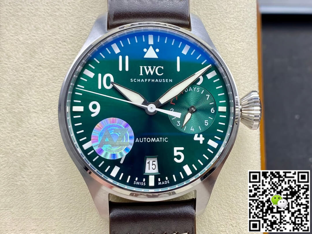 Replica IWC Pilot IW501015 1:1 Best Edition Green Dial - DEEPREPS