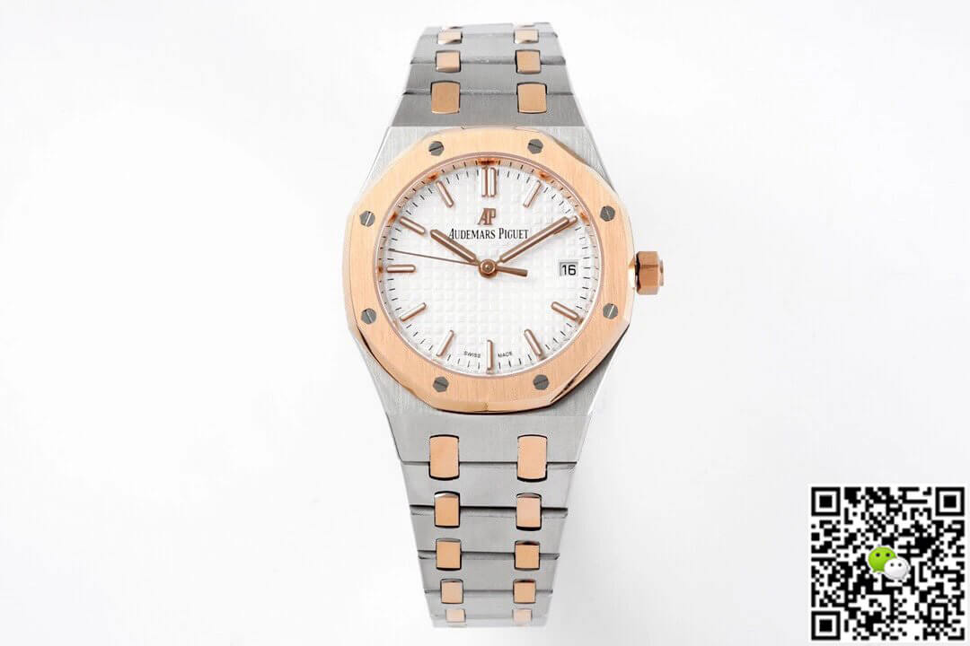 Replica Audemars Piguet Royal Oak 77350SR.OO.1261SR.01 1:1 Best Edition Silver Dial - DEEPREPS