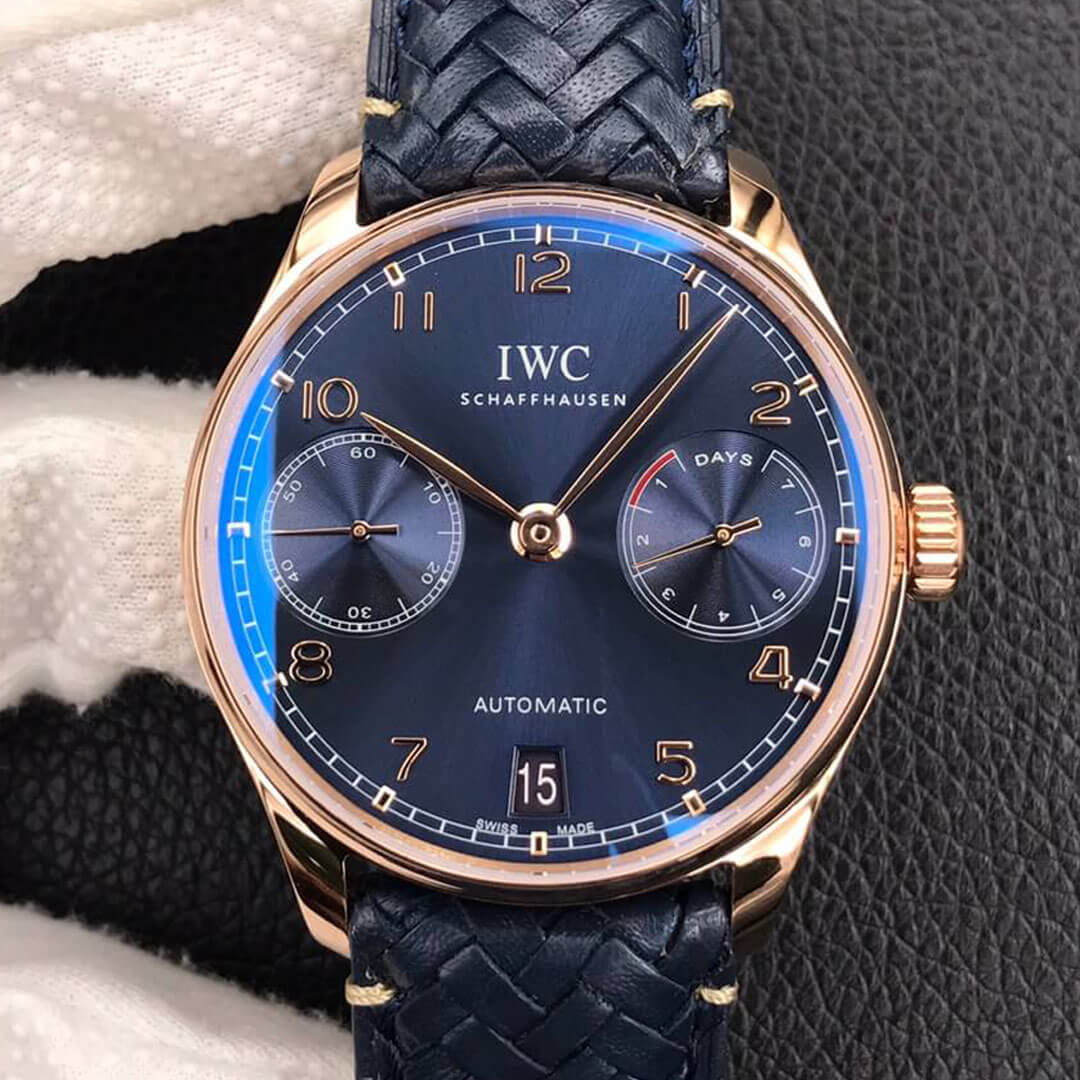 Replica IWC Portugieser IW500713 1:1 Best Edition Blue Dial - DEEPREPS