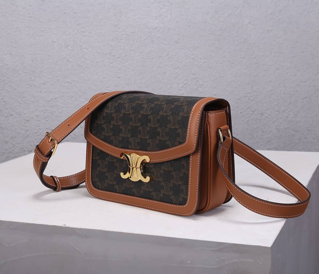 Celine Triomphe Bag Dupe Triomphe Teen 22cm - DEEPREPS