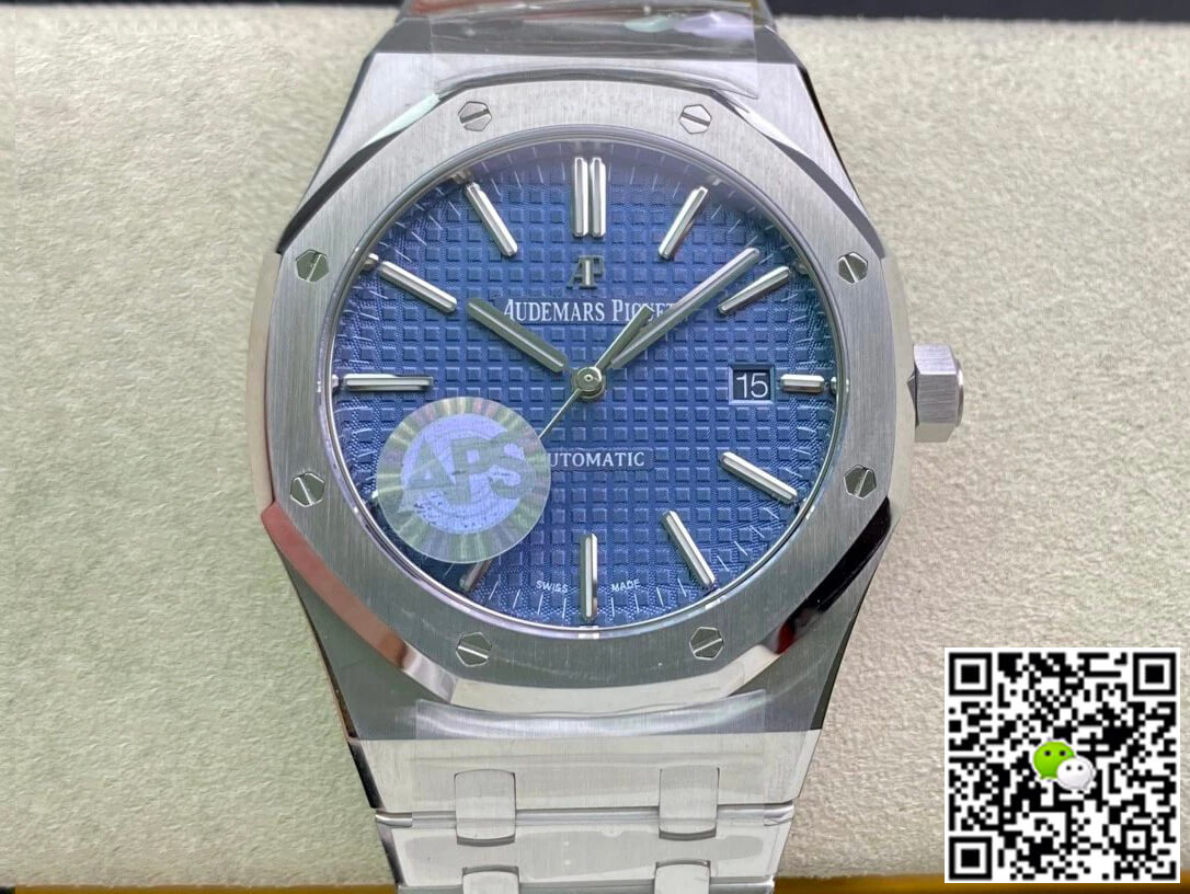 Replica Audemars Piguet Royal Oak 15400ST.OO.1220ST.03 1:1 Best Edition Blue Dial - DEEPREPS