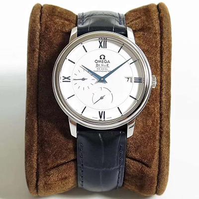 Replica Omega De Ville Prestige 424.53.40.21.04.001 1:1 Best Edition White Dial Blue Marker - DEEPREPS