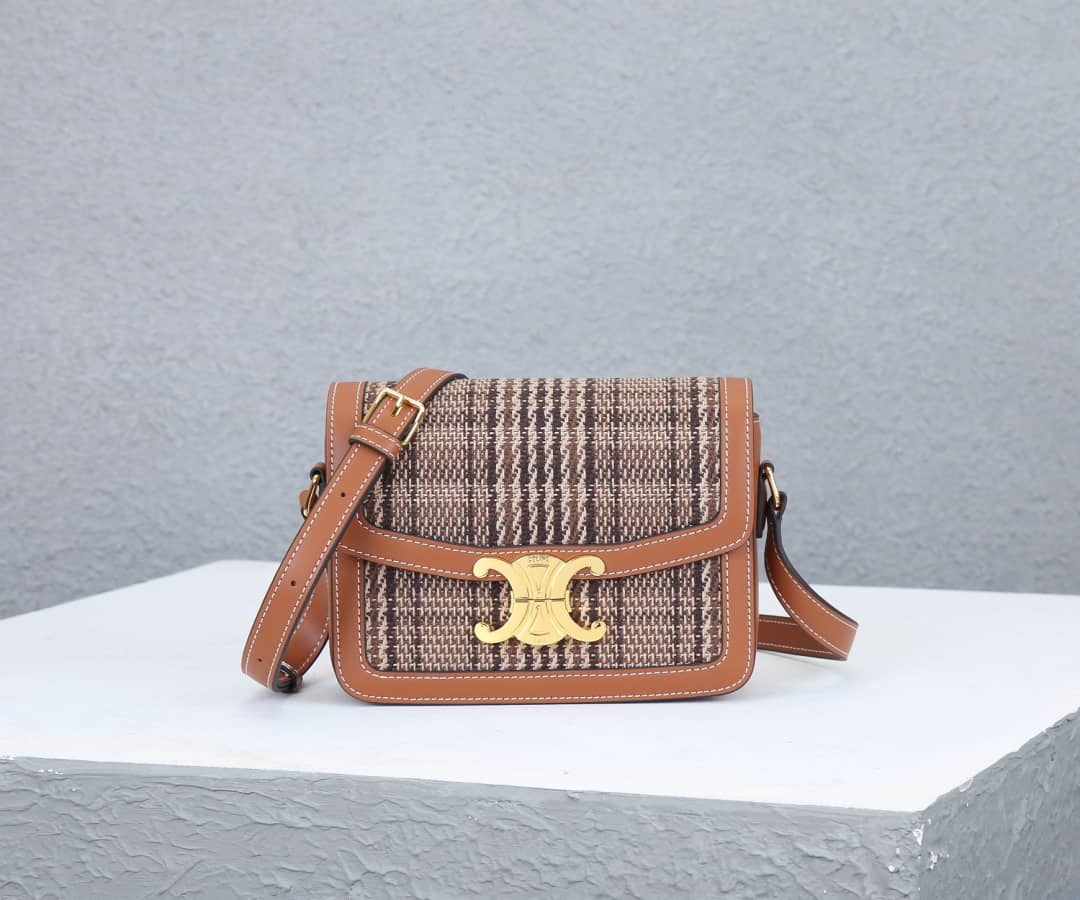 Celine Bag Dupe Triomphe Teen 18.5cm - DEEPREPS