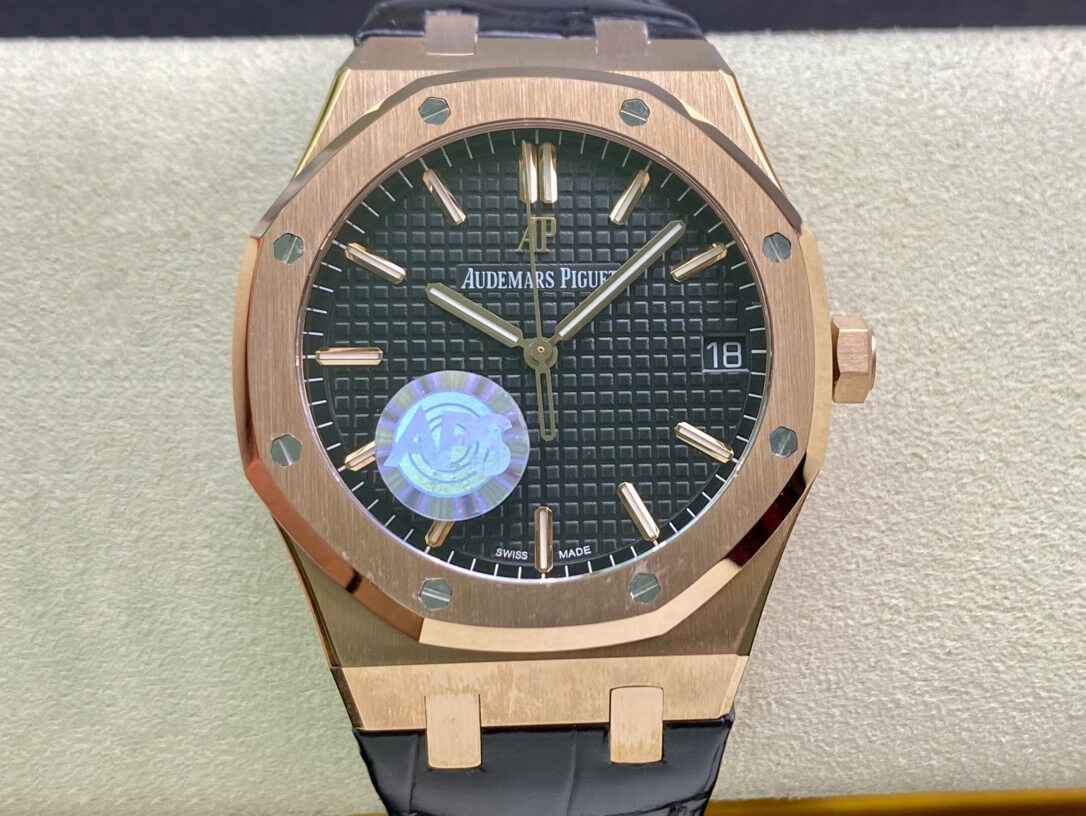 Replica Audemars Piguet Royal Oak 15500OR.OO.D002CR.01 1:1 Best Edition Black Dial - DEEPREPS