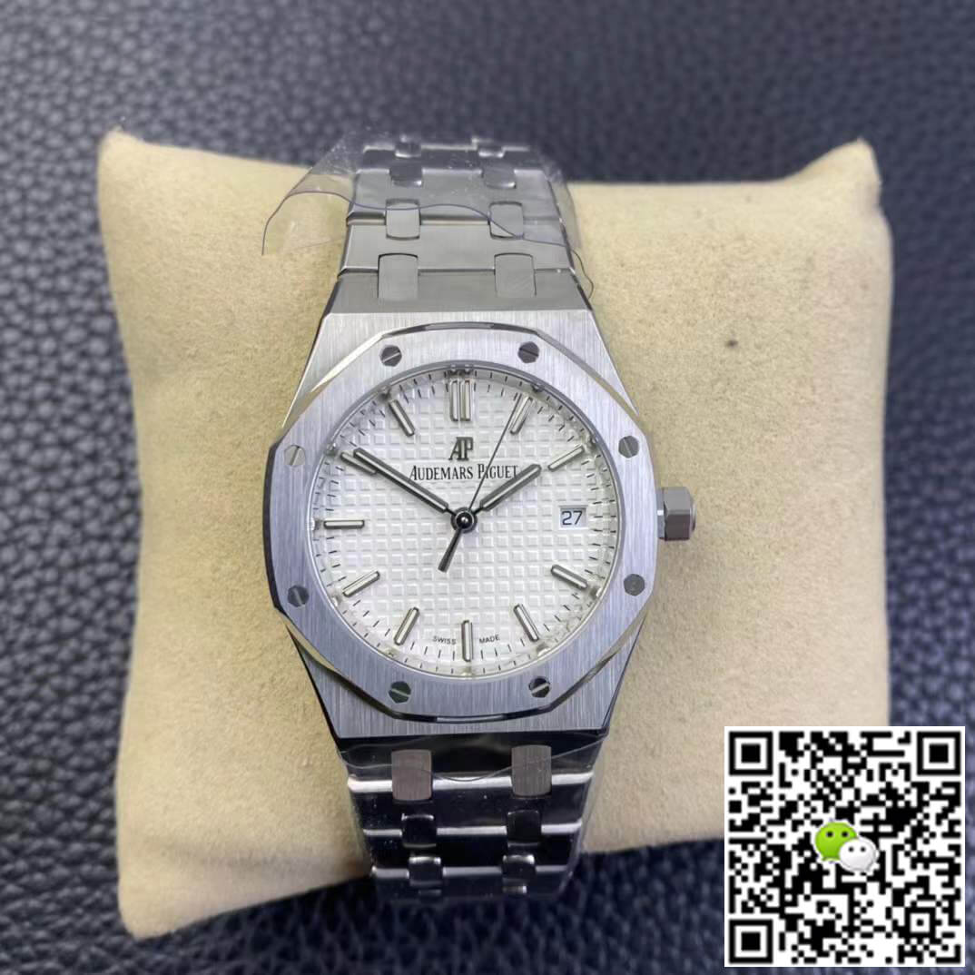 Replica Audemars Piguet Royal Oak 77350ST.OO.1261ST.01 1:1 Best Edition Silver Dial - DEEPREPS