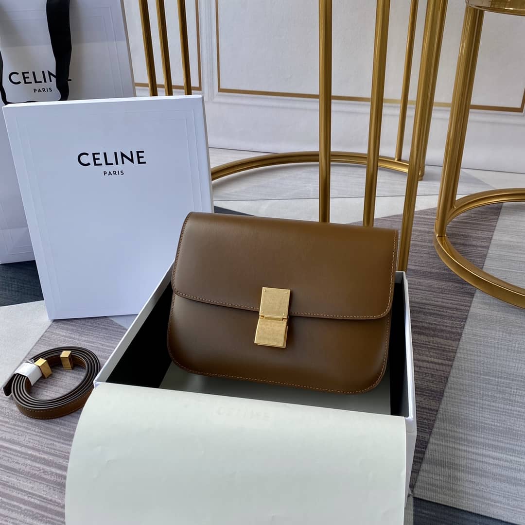 Celine Box Bag Dupe Teen Classic Box Replica Bag - DEEPREPS