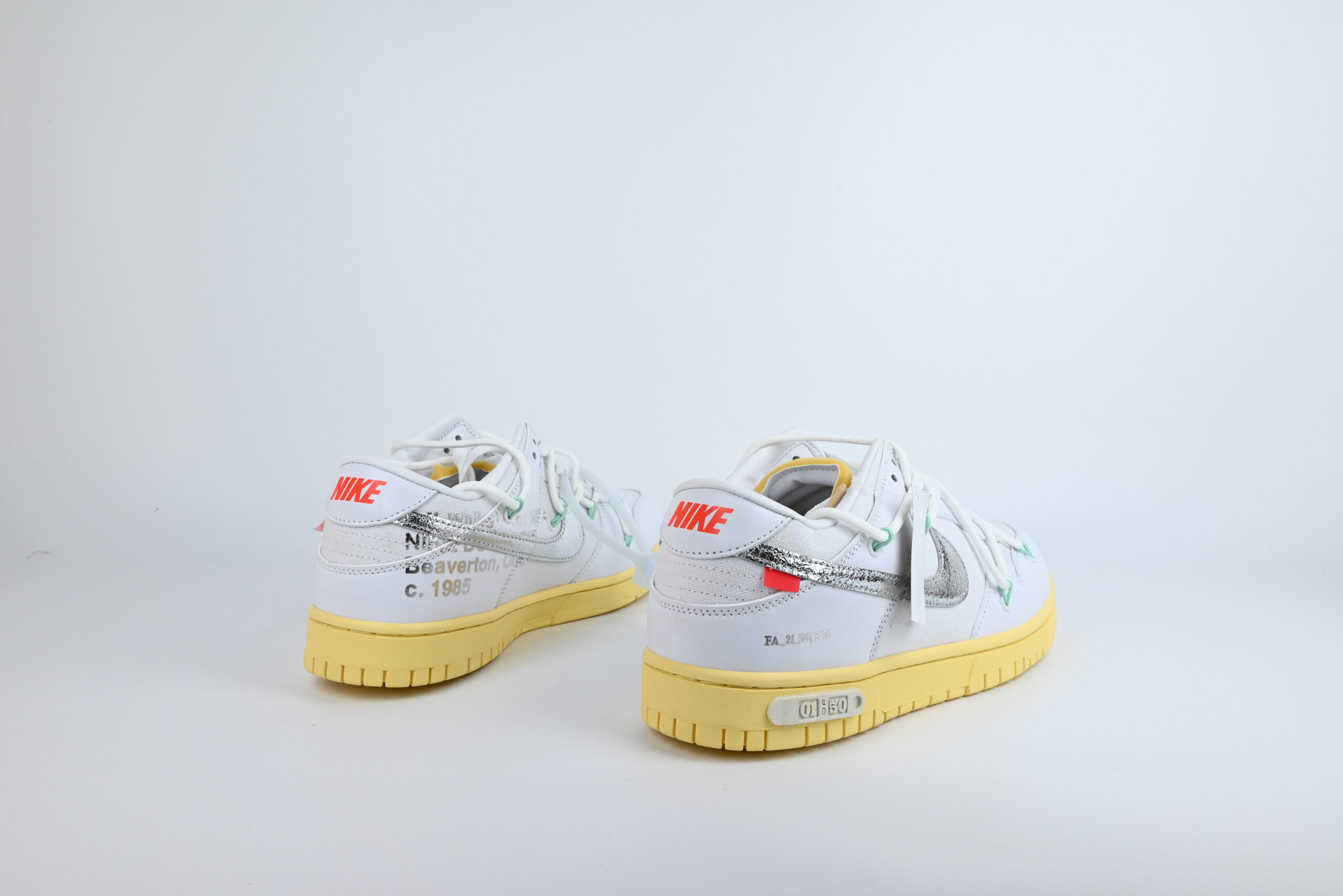 Nike Dunk Low Off-White Lot 1 - DEEPREPS