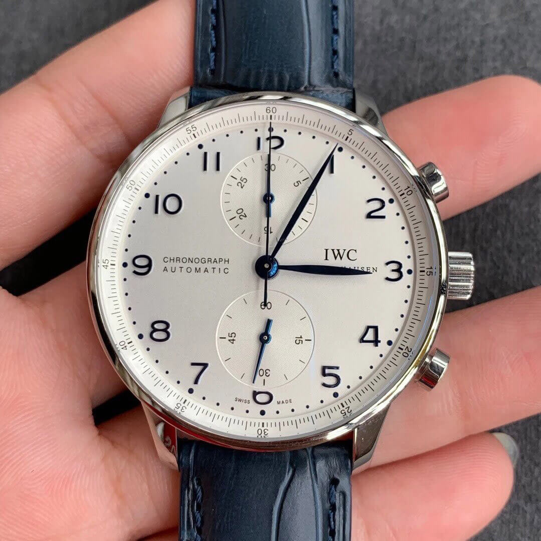 Replica IWC Portugieser IW371446 1:1 Best Edition V2 White Dial - DEEPREPS