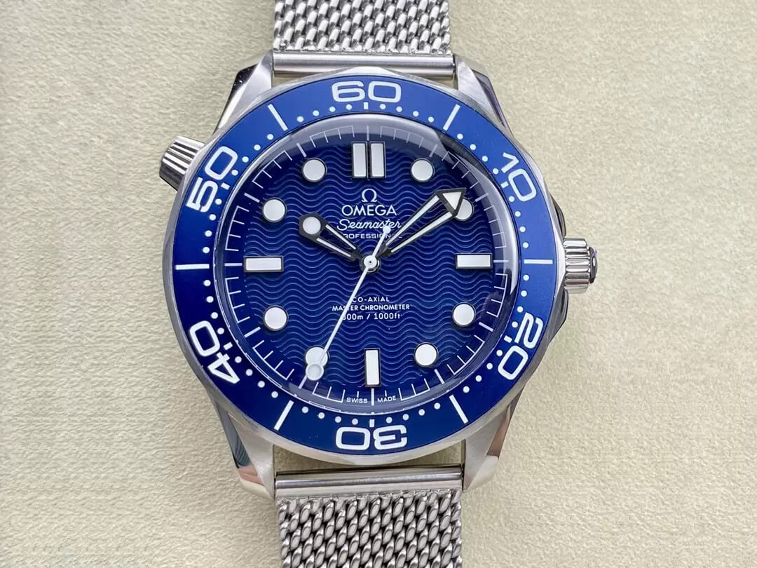 Replica Omega Seamaster Diver 300M 210.30.42.20.03.002 1:1 Best Edition Steel Strap - DEEPREPS