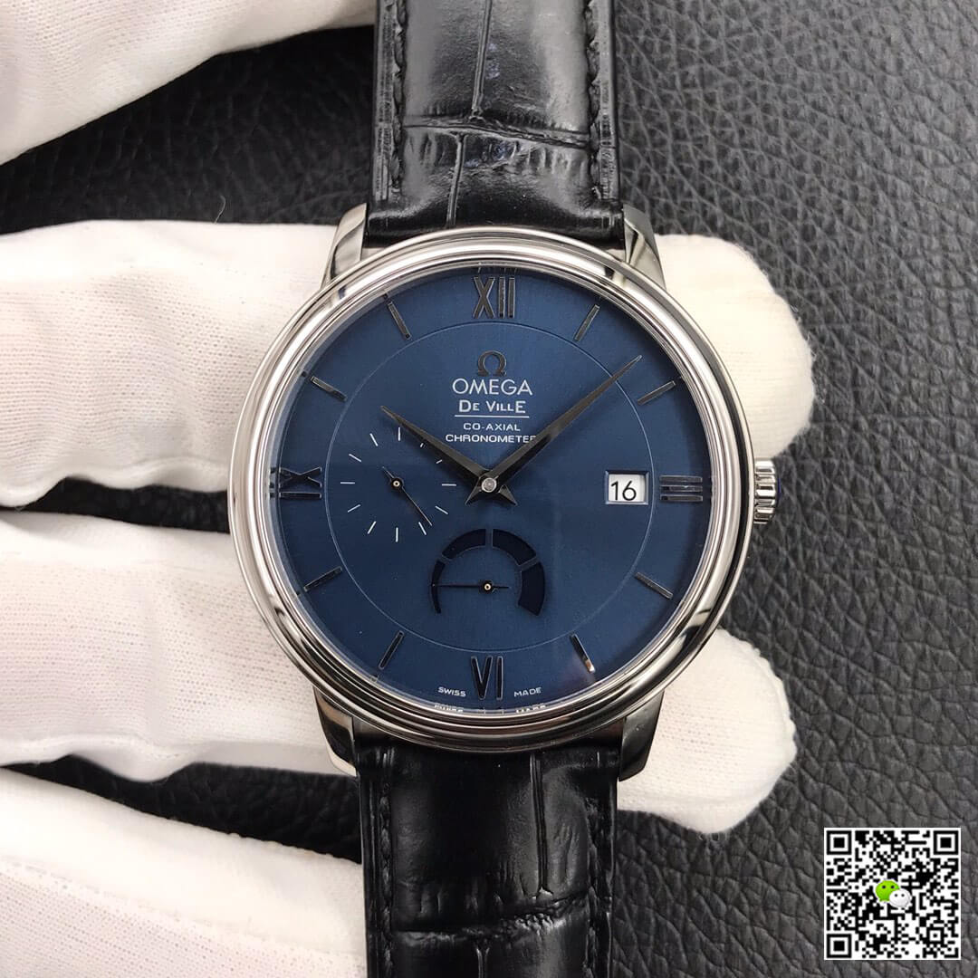 Replica Omega De Ville 424.13.40.21.03.001 1:1 Best Edition Blue Dial - DEEPREPS