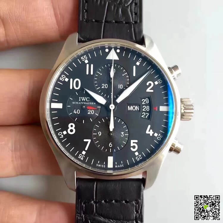 Replica IWC Pilot IW37777 1:1 Best Edition Black Dial - DEEPREPS