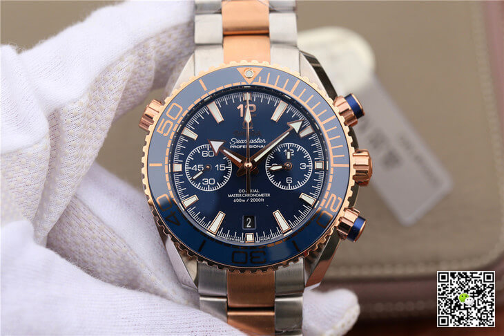 Replica Omega Seamaster Ocean Planet 600M 215.20.46.51.03.001 1:1 Best Edition Rose Gold - DEEPREPS