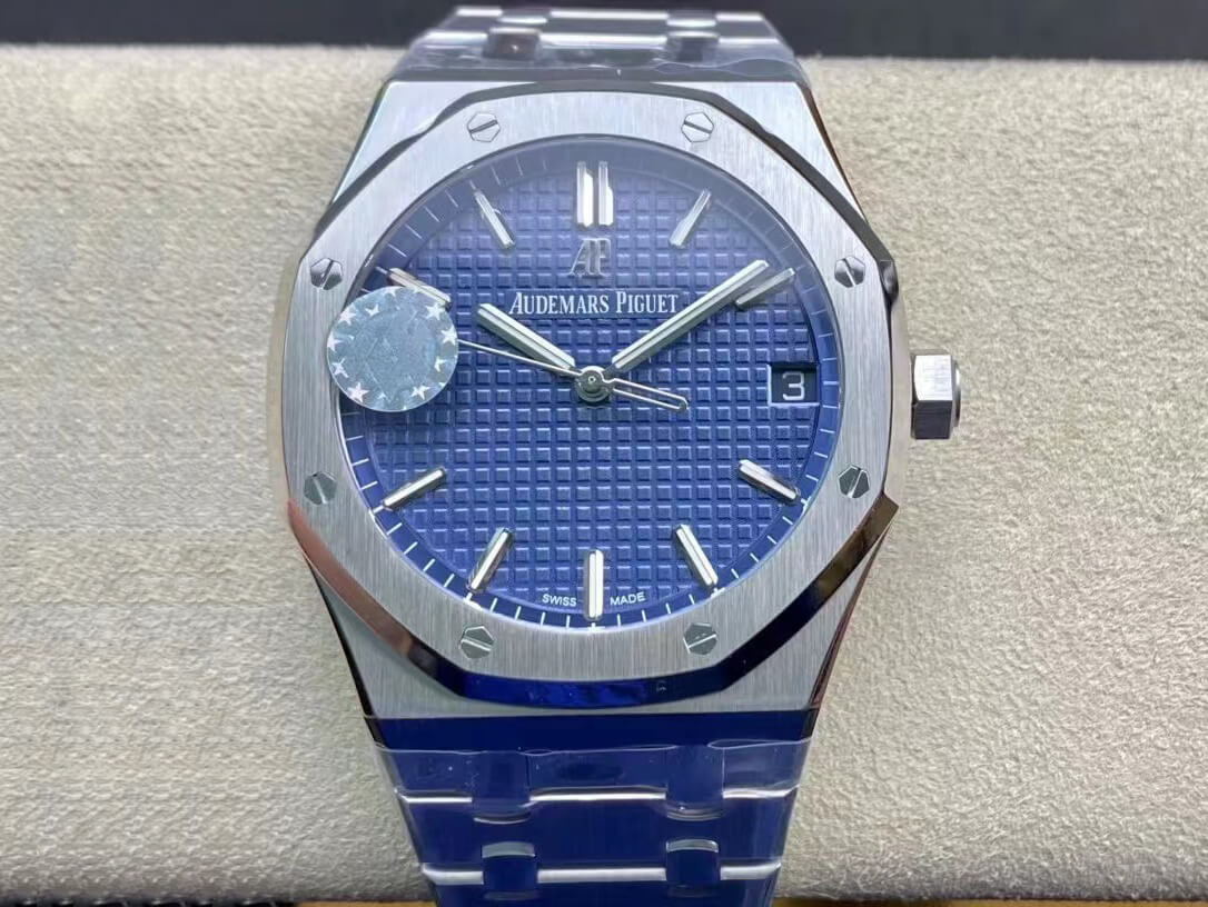 Replica Audemars Piguet Royal Oak 15500ST.OO.1220ST.01 1:1 Best Edition V2 Version Blue Dial - DEEPREPS