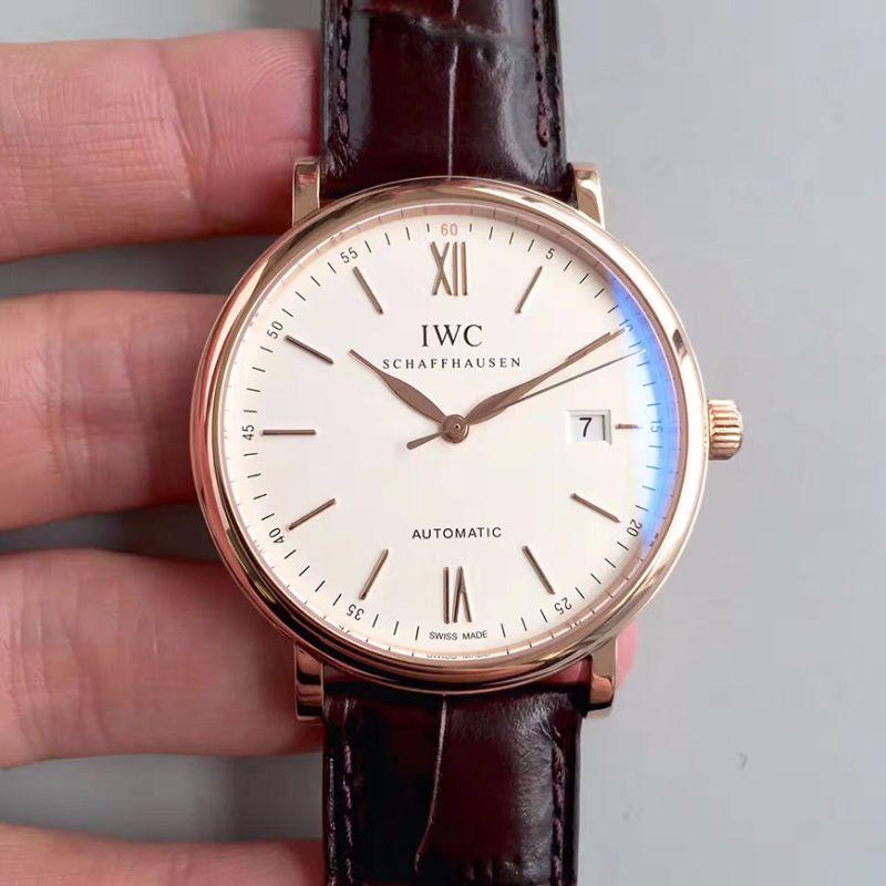 Replica IWC Portofino IW356504 1:1 Best Edition White Dial - DEEPREPS