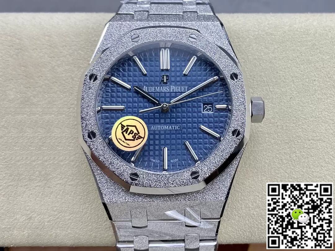 Replica Audemars Piguet Royal Oak 15410BC.GG.1224BC.01 1:1 Best Edition Blue Dial - DEEPREPS