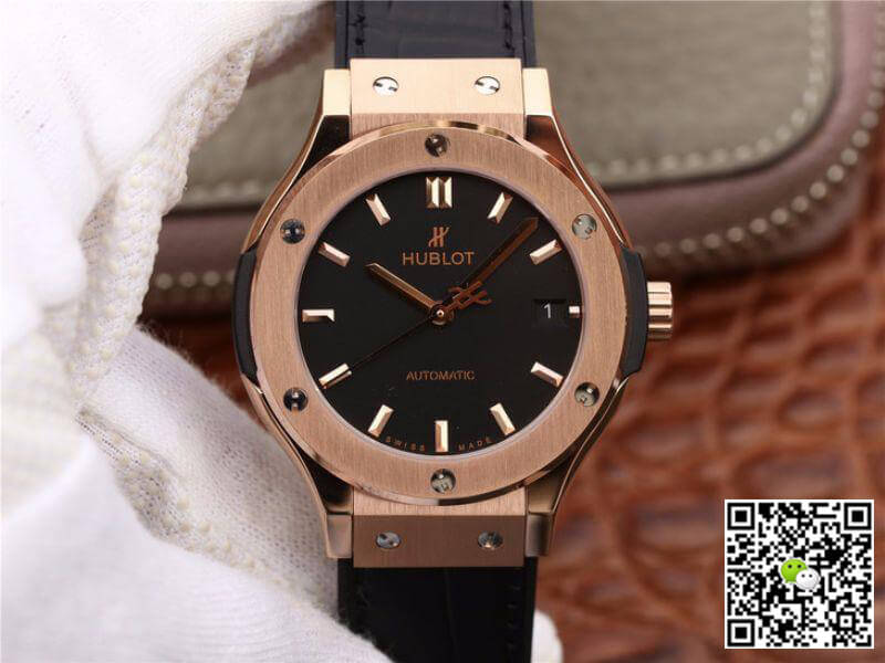 Replica Hublot Classic Fusion 511.OX.1181.LR Mechanical Watches 1:1 Best Edition Black Dial - DEEPREPS