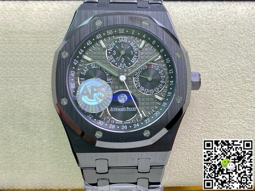 Replica Audemars Piguet Royal Oak 26579CE.OO.1225CE.01 1:1 Best Edition Black Dial - DEEPREPS