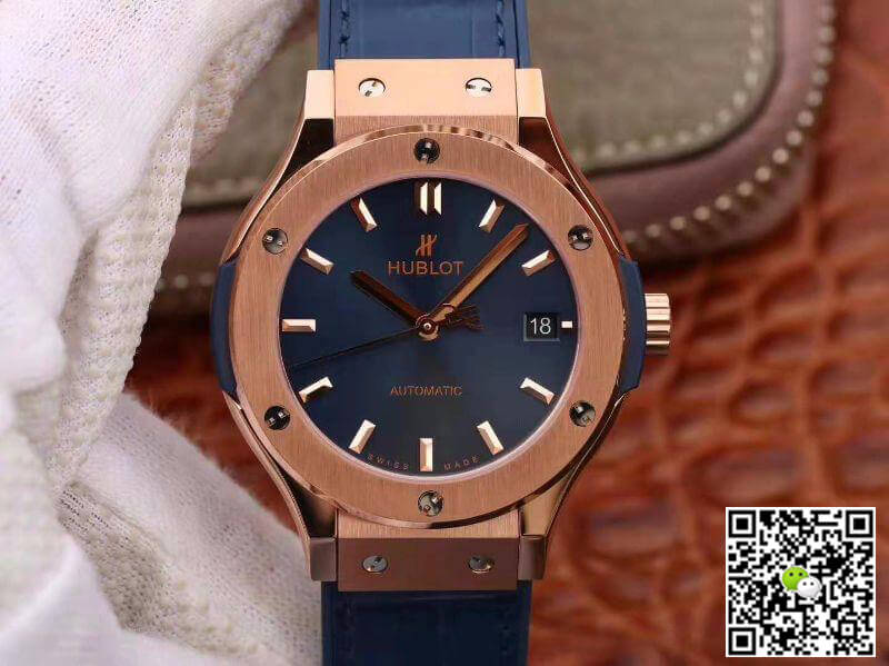 Hublot Replica Classic Fusion 511.OX.7180.LR Men Watches 1:1 Best Edition Blue Dial - DEEPREPS