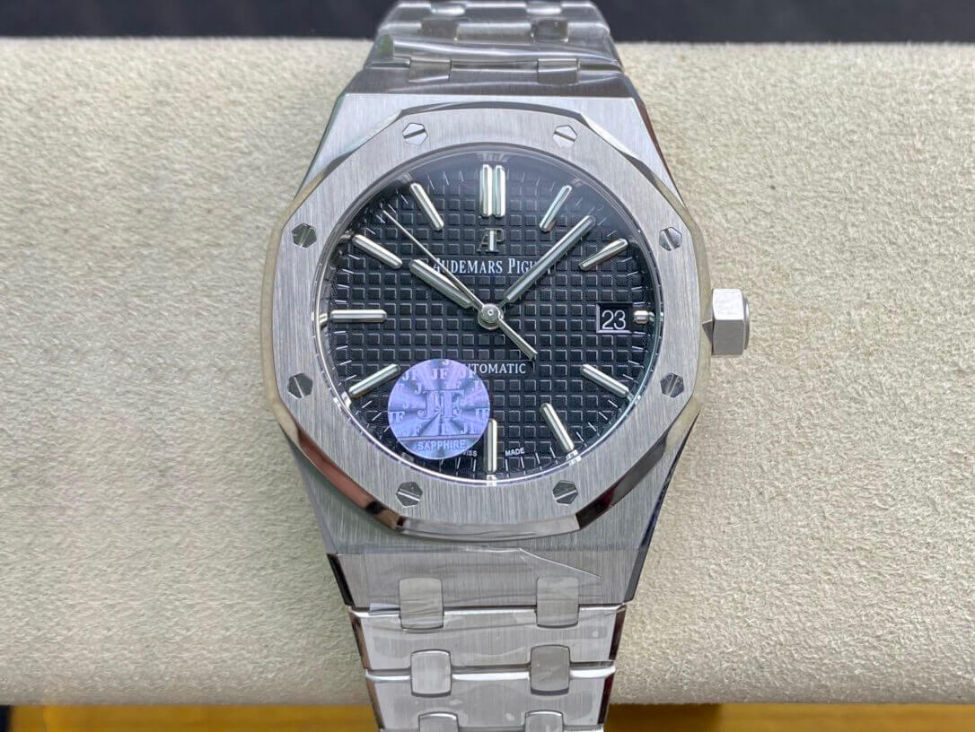 Replica Audemars Piguet Royal Oak 15450 1:1 Best Edition Black Dial - DEEPREPS