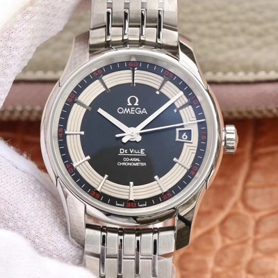 Replica Omega De Ville 431.30.41.21.01.001 1:1 Best Edition Black Dial - DEEPREPS