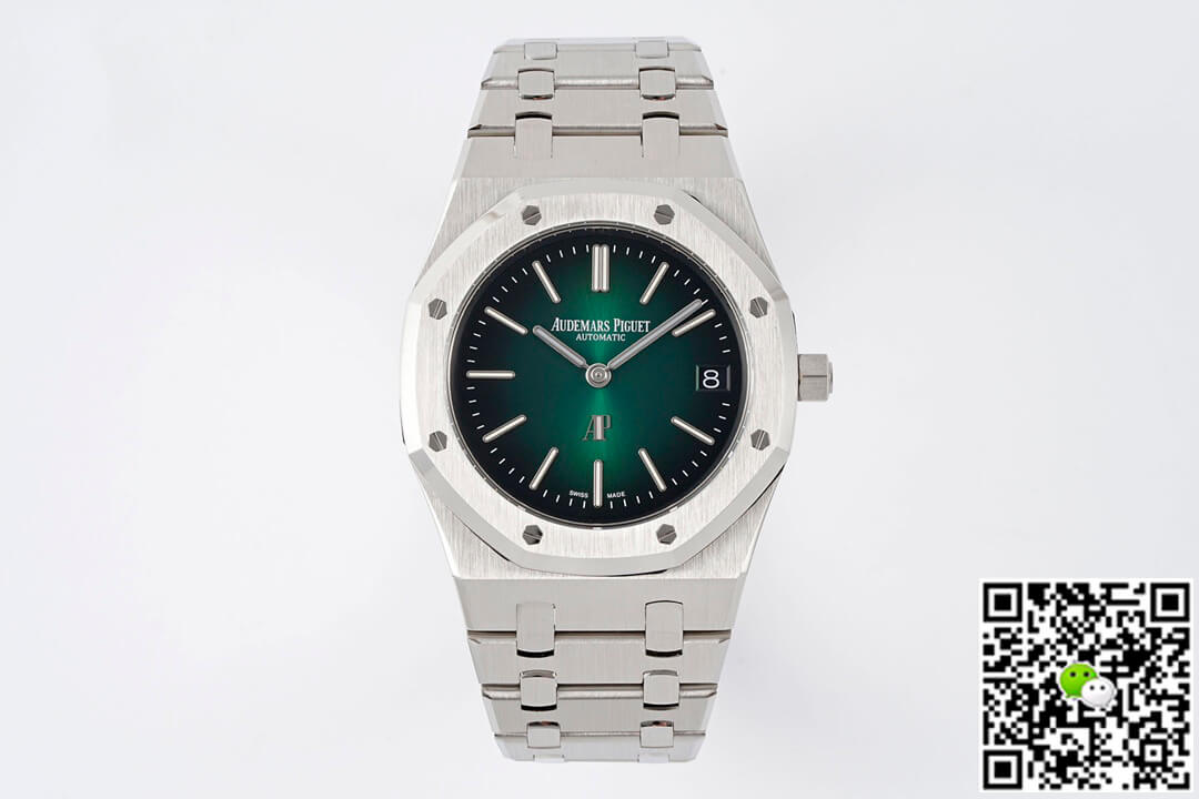 Replica Audemars Piguet Royal Oak 16202PT.OO.1240PT.01 1:1 Best Edition Green Dial - DEEPREPS