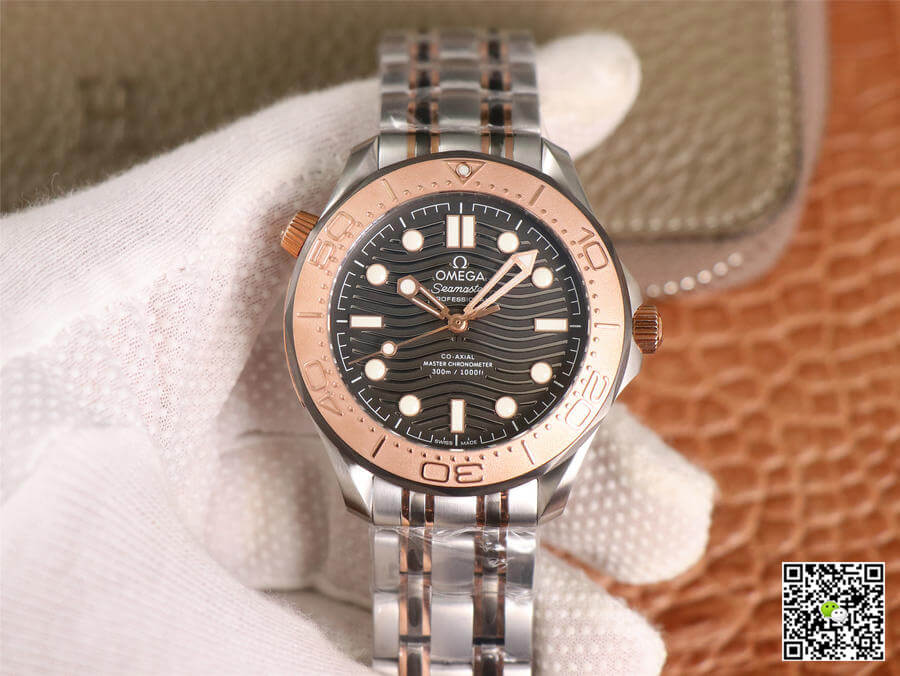 Replica Omega Seamaster Diver 300M 210.60.42.20.99.001 1:1 Best Edition Titanium Metal - DEEPREPS
