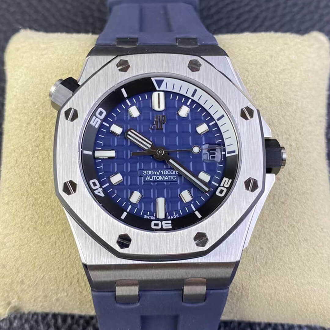 Replica Audemars Piguet Royal Oak Offshore 15720ST.OO.A027CA.01 1:1 Best Edition Blue Dial - DEEPREPS