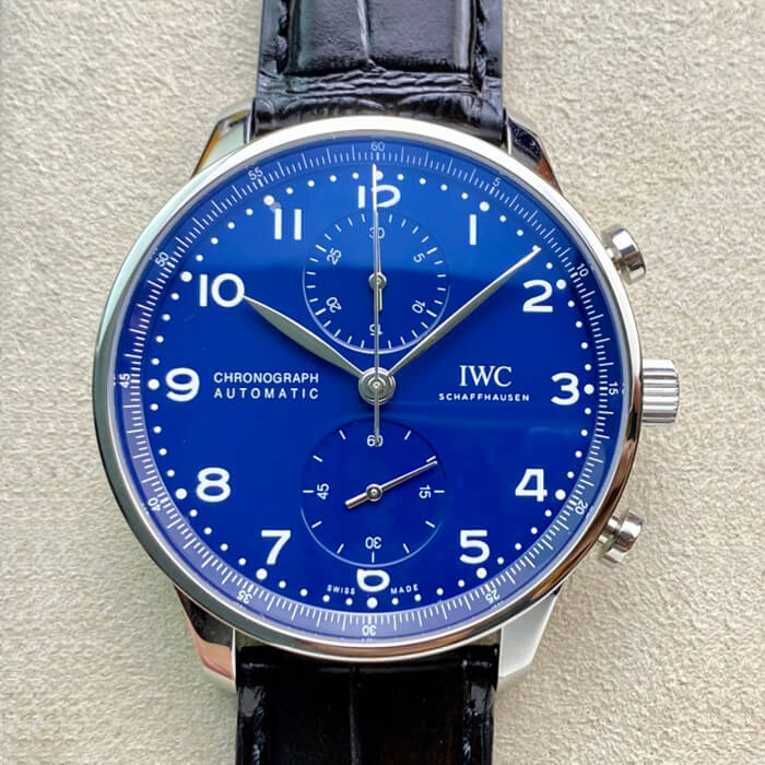 Replica IWC Portugieser IW371601 1:1 Best Edition Blue Dial - DEEPREPS