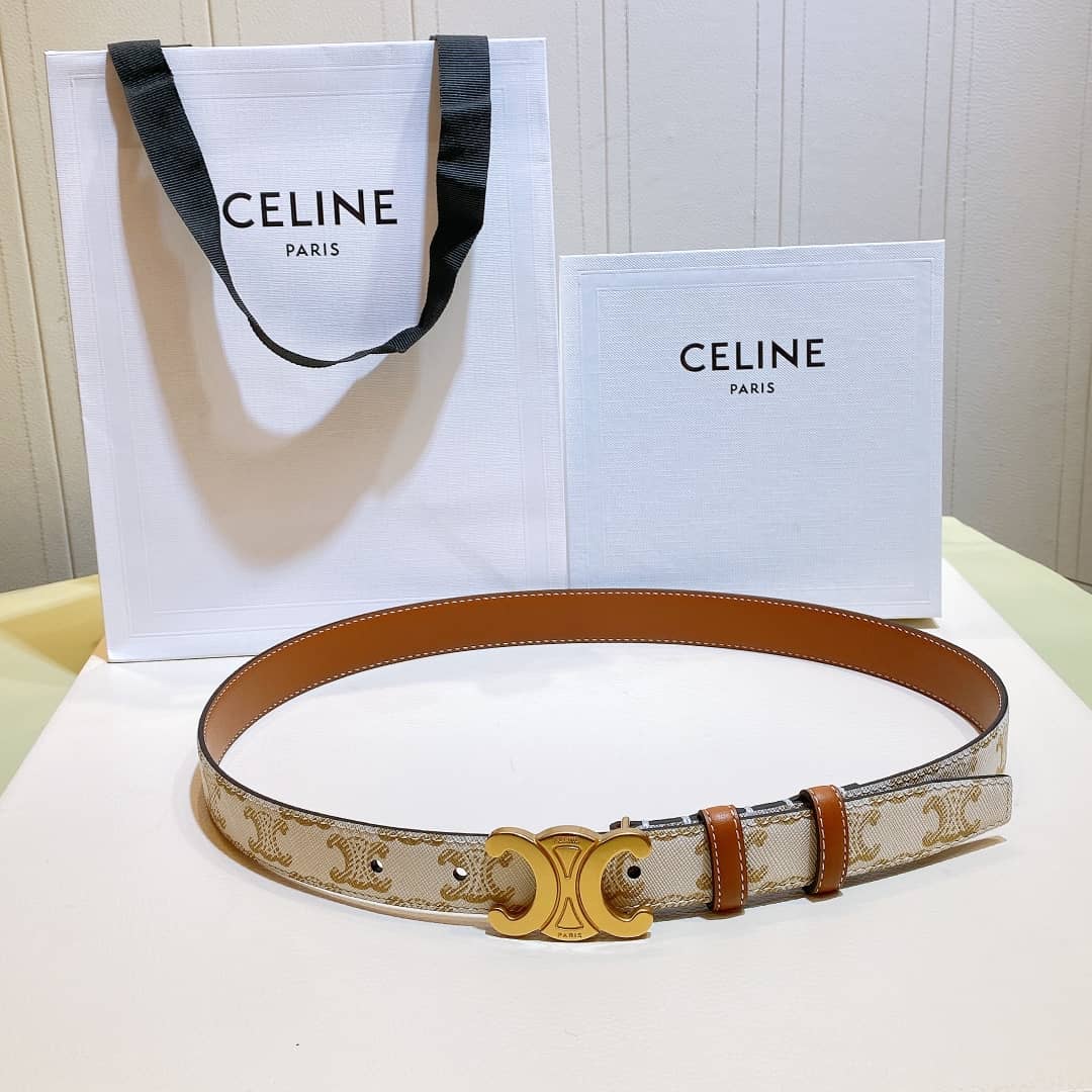 Celine Belt Dupe 25mm For Lady - DEEPREPS