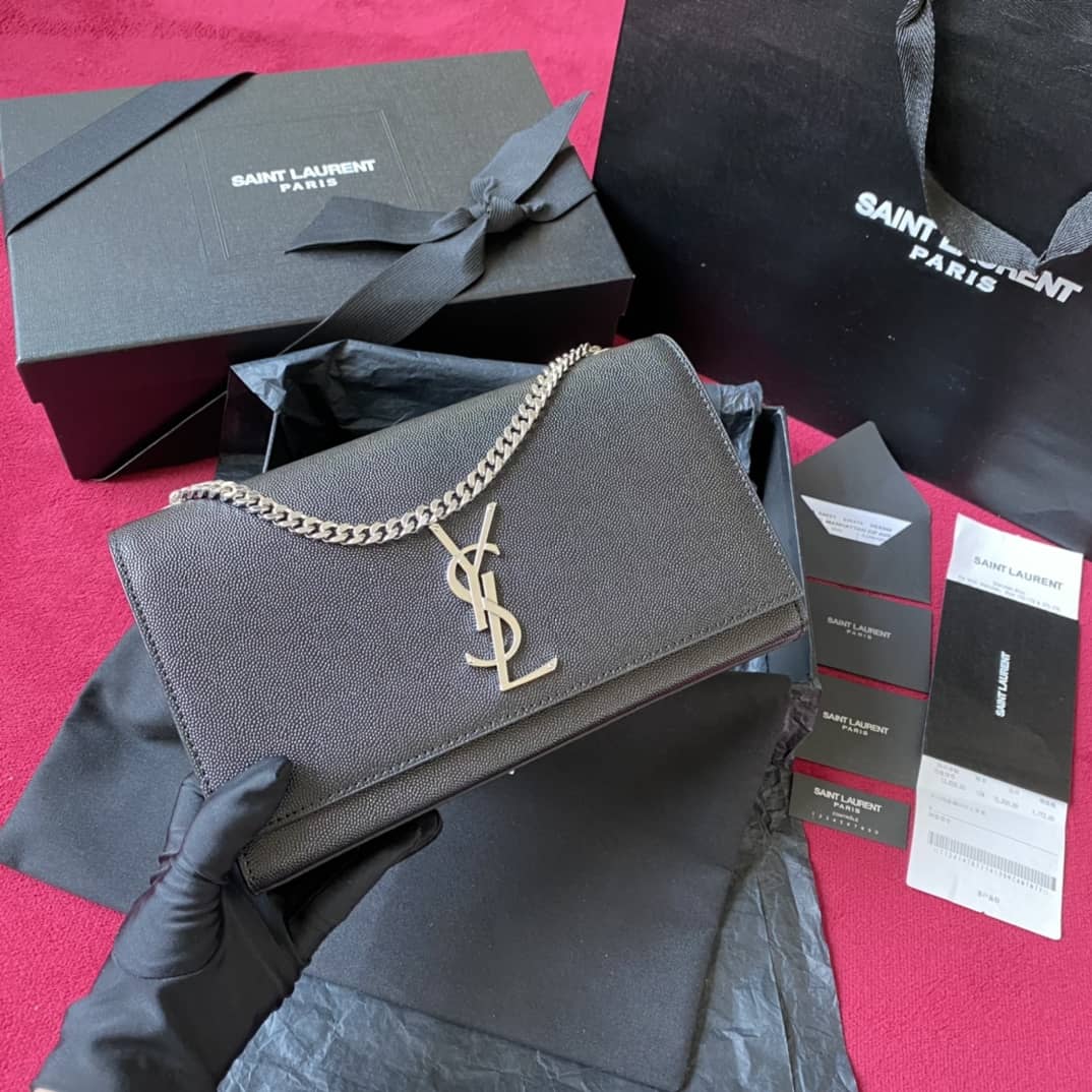 YSL Dupes Bags Saint Laurent Kate Embossed Leather Medium Bag - DEEPREPS