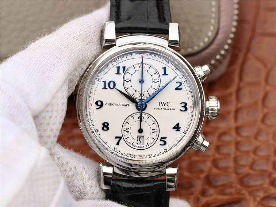 Replica IWC Da Vinci Laureus Sport For Good Foundation 1:1 Best Edition White Dial - DEEPREPS