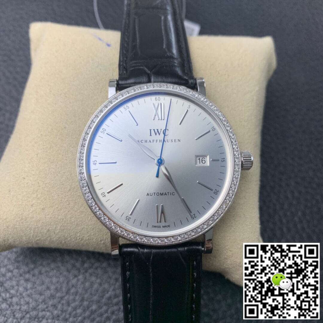Replica IWC Portofino IW356514 1:1 Best Edition Diamond Bezel - DEEPREPS