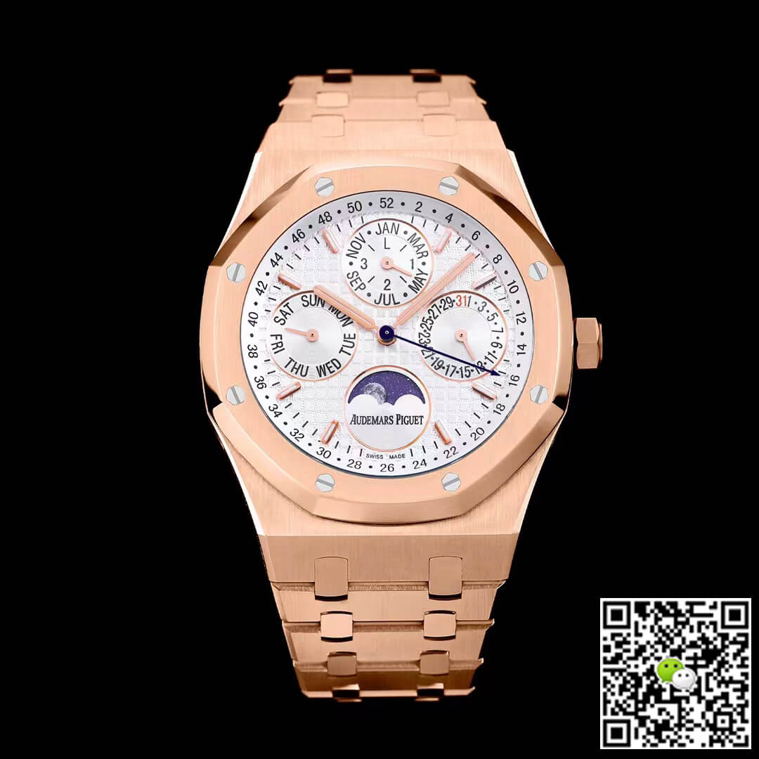 Replica Audemars Piguet Royal Oak 26574OR.OO.1220OR.01 1:1 Best Edition White Dial - DEEPREPS