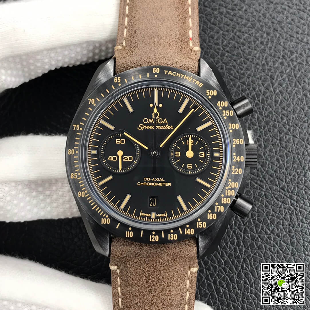 OMEGA Replica Speedmaster 311.92.44.51.01.006 1:1 Best Edition V2 Dark Side Of The Moon Black Ceramic - DEEPREPS