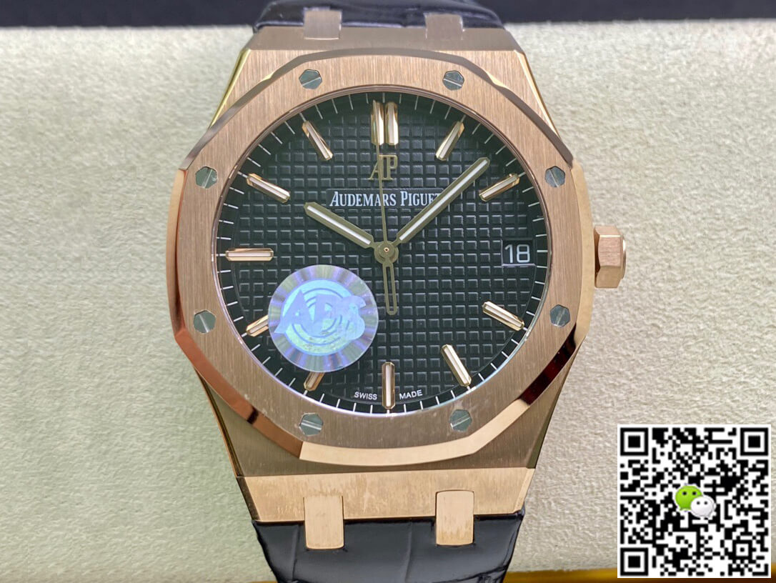 Replica Audemars Piguet Royal Oak 15500OR.OO.D002CR.01 1:1 Best Edition Black Dial - DEEPREPS